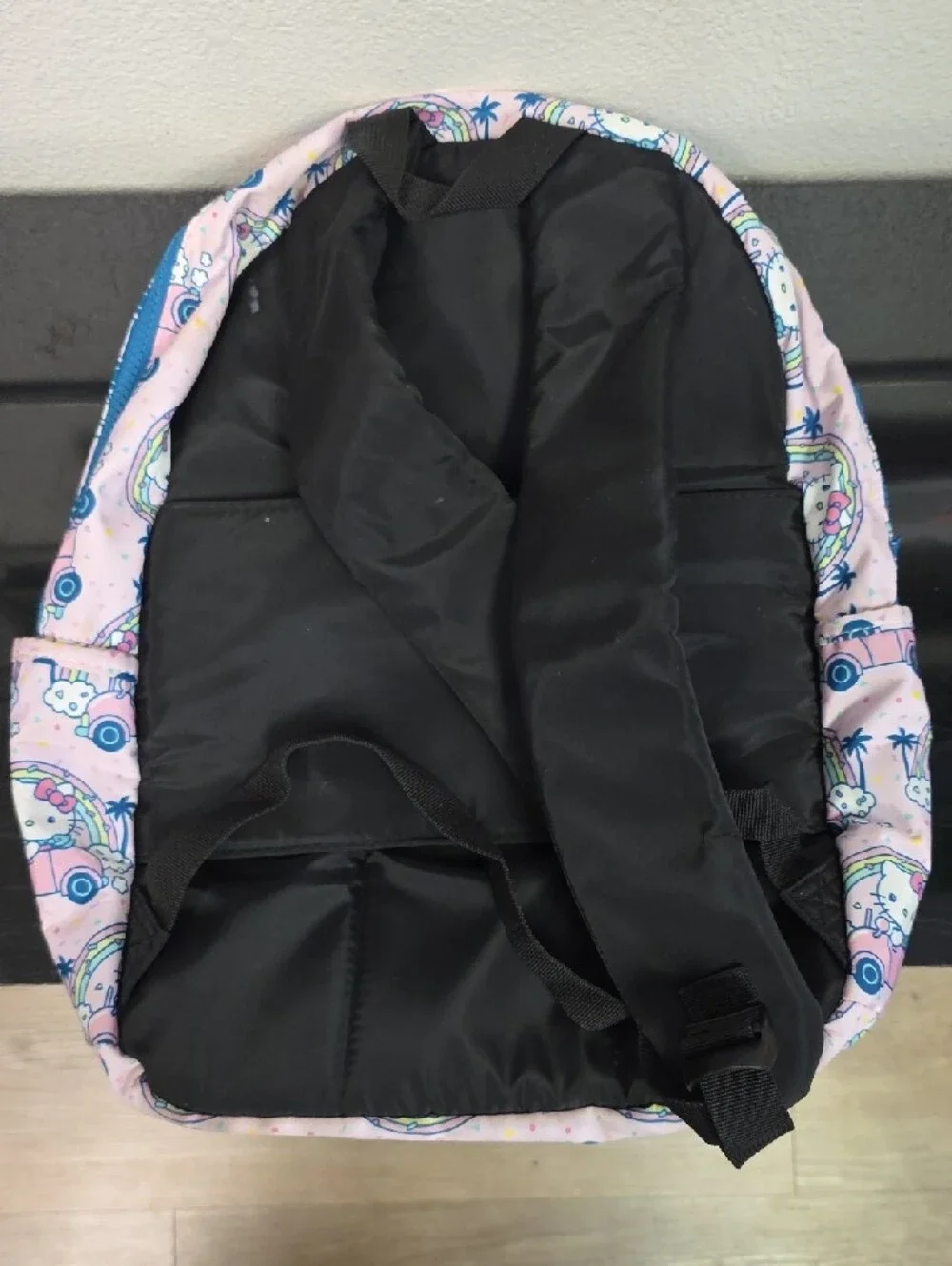 Hello Kitty Rainbow Car Pink Backpack Sanrio Bioworld
